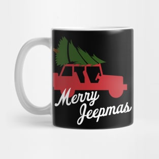 Merry Jeepmas! Red Mug